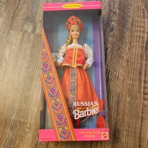 Barbie "Russian Barbie" Dolls of the World Collection 90s - New in Box